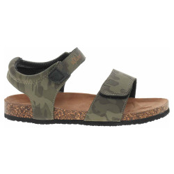 s.Oliver chlapecké sandály 5-38400-28 khaki comb