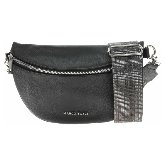 detail Marco Tozzi dámská ledvinka 2-61125-44 black