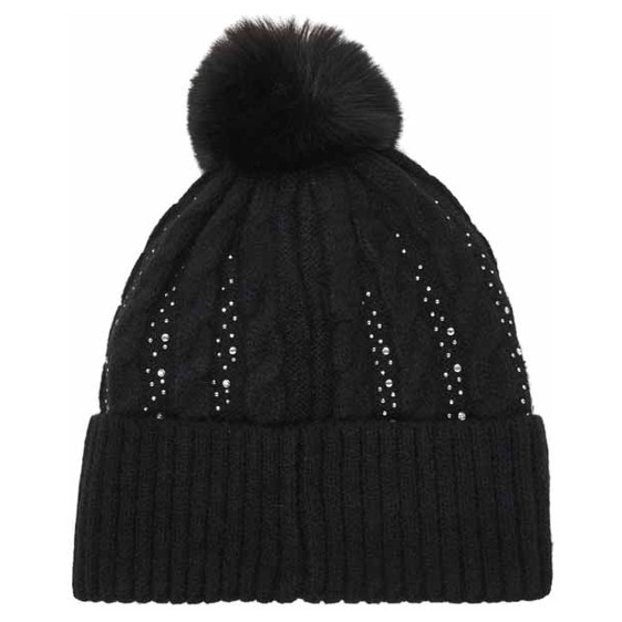 detail Guess dámská čepice AW5385POL01-BLA