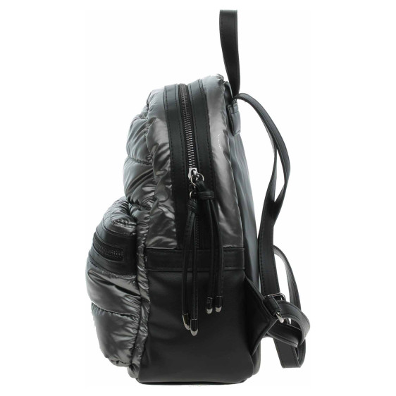 detail Marco Tozzi dámský batoh 2-61121-45 stříbrná