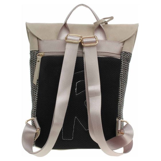 detail Rieker dámský batoh H1386-92 béžová - černá