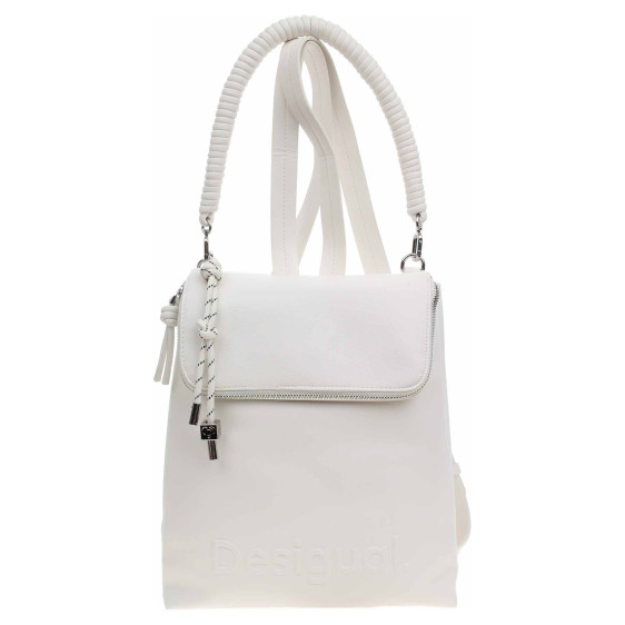 detail Desigual dámský batoh 25SAKP45 1000 white
