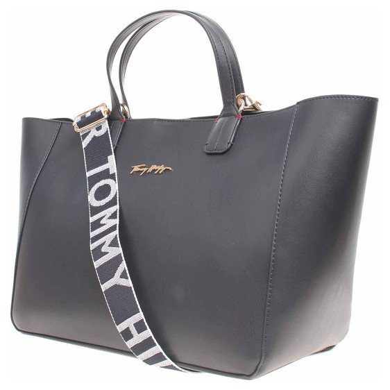 detail Tommy Hilfiger dámská kabelka AW0AW11348 DW5 desert sky