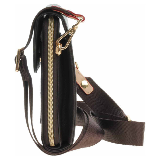 detail Bugatti dámská kabelka na mobil 49663602 dark brown