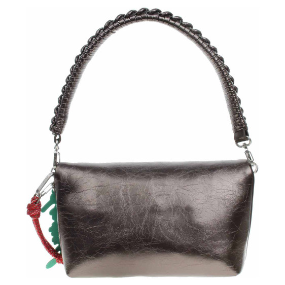 detail Desigual dámská kabelka 25WAXPAQ 9225 dark silver