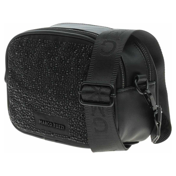 detail Marco Tozzi dámská kabelka 2-81004-45 black glitter