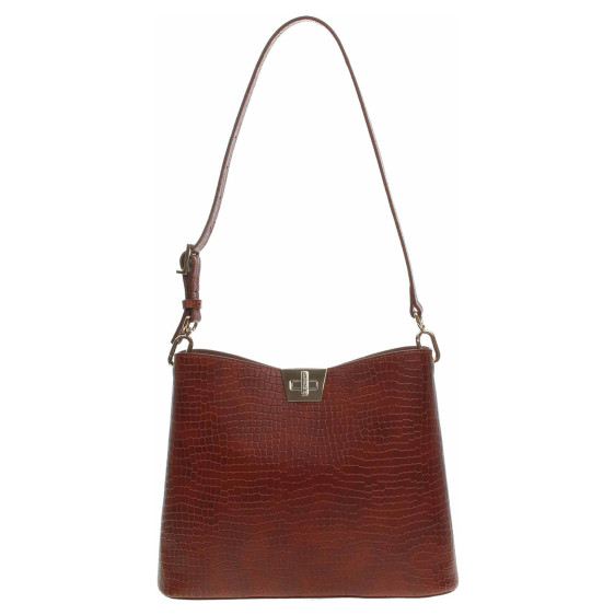 detail Caprice dámská kabelka 9-61020-45 cognac croco
