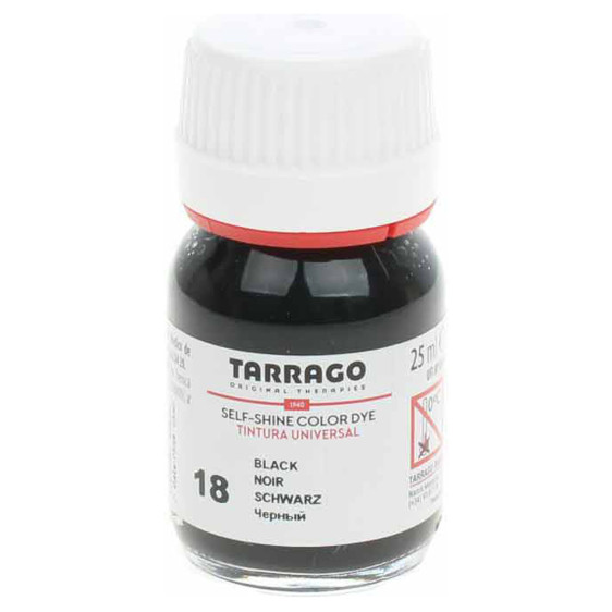 detail TARRAGO barva na kůži Color dye - černá - 25 ml