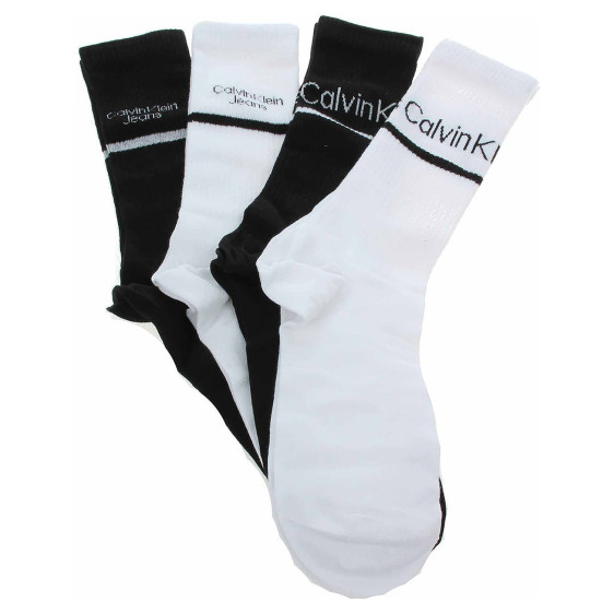 detail Calvin Klein pánské ponožky 701224126001999 black combo