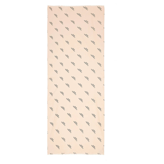 detail Calvin Klein dámská šála K60K611982 0J8 Pink Allover