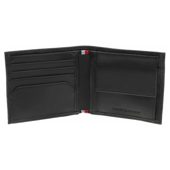 detail Tommy Hilfiger pánská peněženka AM0AM13709 BDS Black