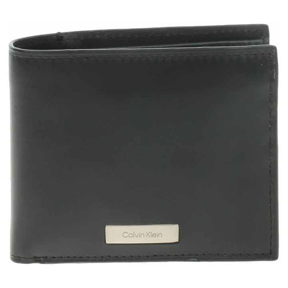 detail Calvin Klein pánská peněženka LV04D1067G UB1 Black