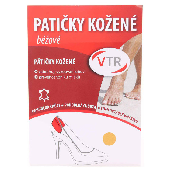 detail Patičky - béžové patní vložky do topánky i