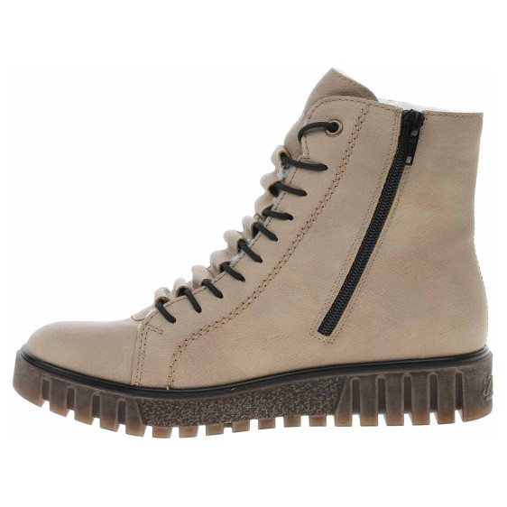 detail Dámska členkové topánky Rieker Y3420-60 beige