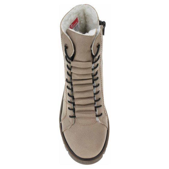 detail Dámska členkové topánky Rieker Y3420-60 beige