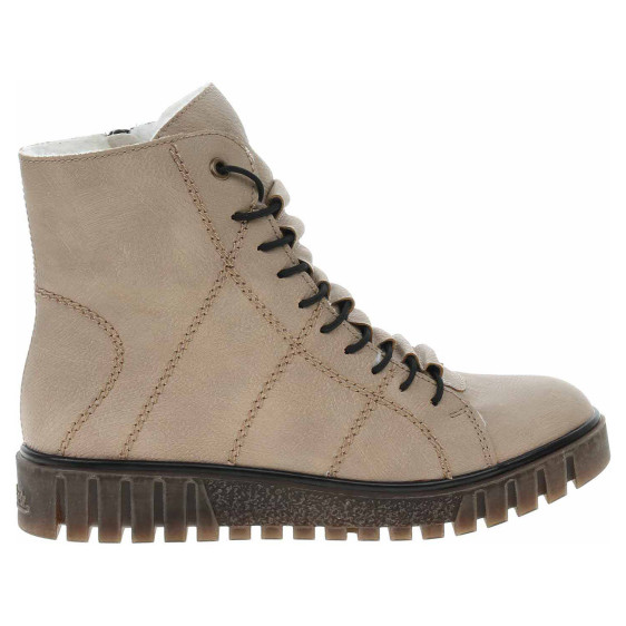 detail Dámska členkové topánky Rieker Y3420-60 beige