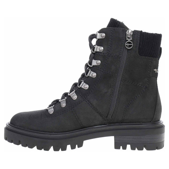 detail Dámska členkové topánky Tamaris 1-25205-27 black
