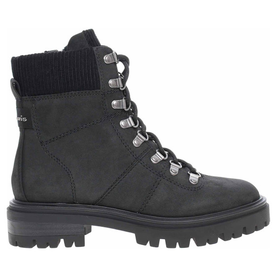 detail Dámska členkové topánky Tamaris 1-25205-27 black