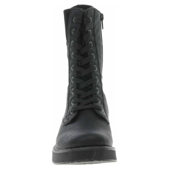 detail Dámska členkové topánky Rieker 72048-01 schwarz
