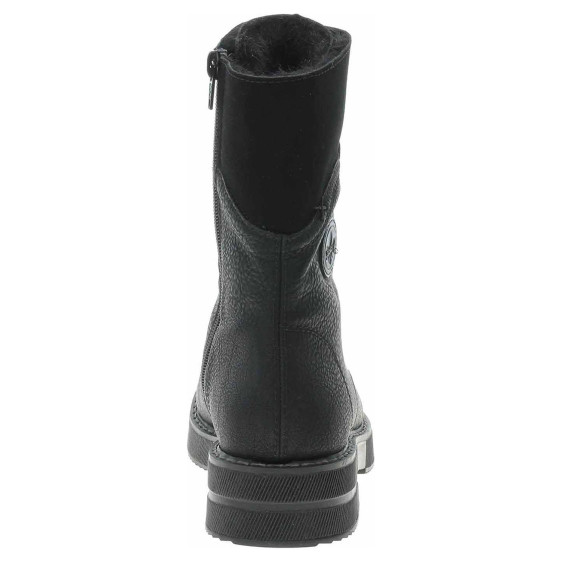detail Dámska členkové topánky Rieker 72048-01 schwarz