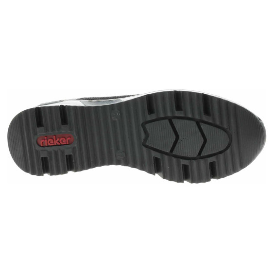 detail Dámska členkové topánky Rieker N6352-00 schwarz