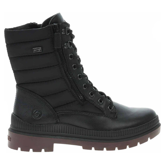 detail Dámska členkové topánky Remonte D0C76-01 schwarz