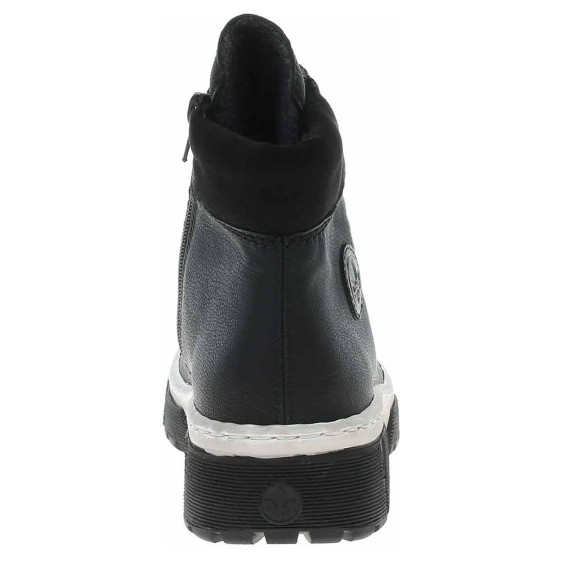 detail Dámska členkové topánky Rieker X8633-01 schwarz