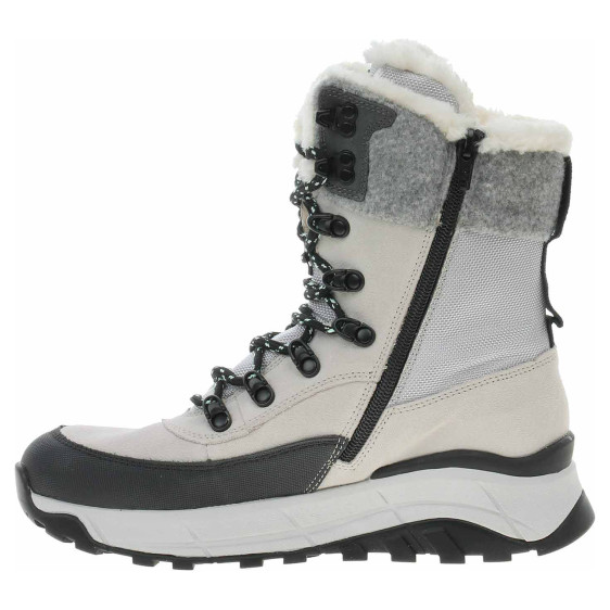 detail Dámska členkové topánky Rieker W0066-60 weiss kombi