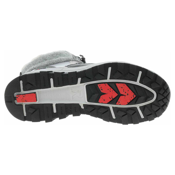 detail Dámska členkové topánky Rieker W0066-60 weiss kombi