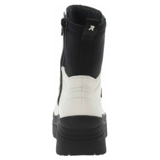 detail Dámska členkové topánky Rieker W0374-80 weiss kombi