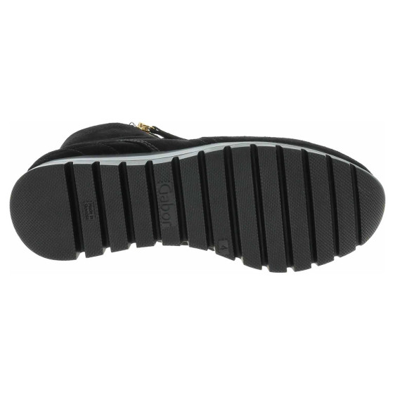 detail Dámska členkové topánky Gabor 36.455.47 schwarz