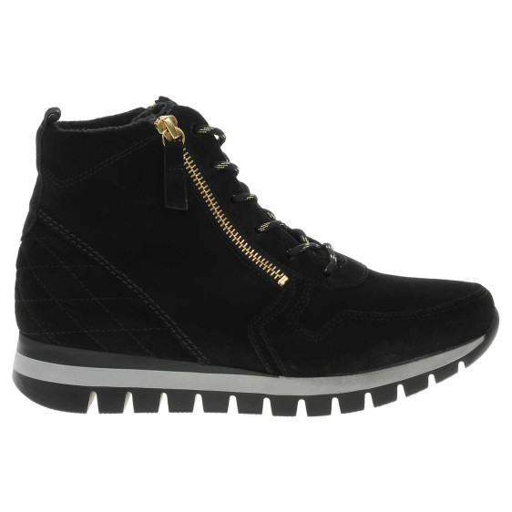 detail Dámska členkové topánky Gabor 36.455.47 schwarz