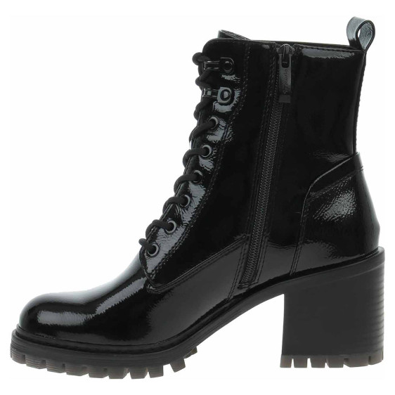 detail Dámska členkové topánky Tamaris 1-25271-41 black patent