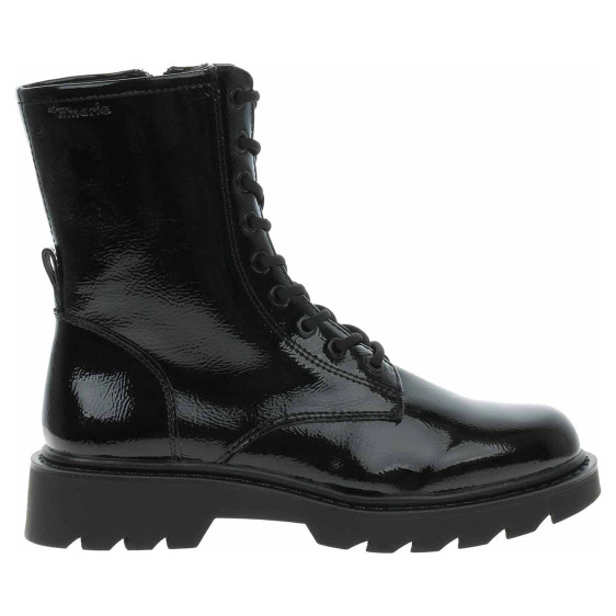 detail Dámska členkové topánky Tamaris 1-25908-41 black