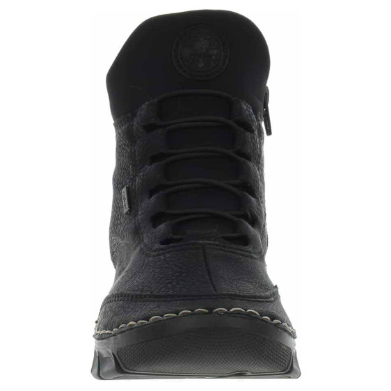 detail Dámska členkové topánky Rieker 55069-00 schwarz