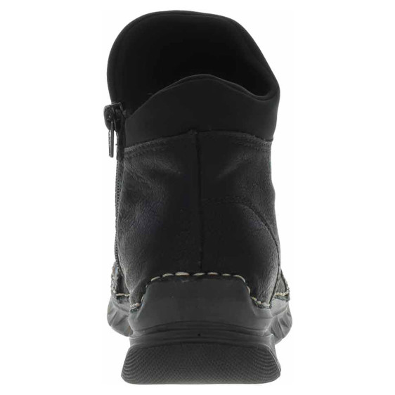 detail Dámska členkové topánky Rieker 55069-00 schwarz