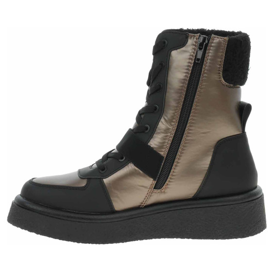 detail Dámska členkové topánky Bagatt D31-AGM51-5969 black-taupe