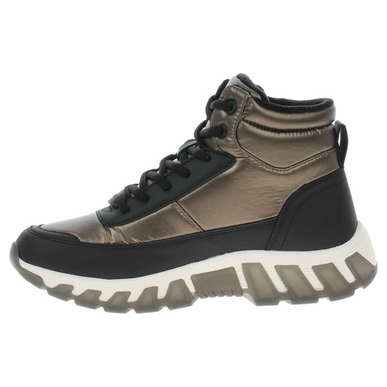 detail Dámska členkové topánky Bagatt D31-AGN30-5969 black-taupe