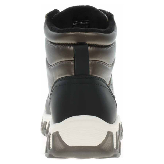 detail Dámska členkové topánky Bagatt D31-AGN30-5969 black-taupe