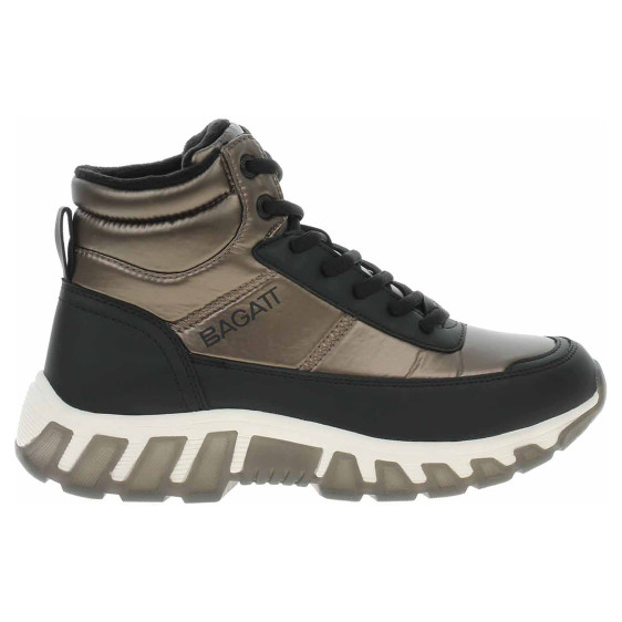 detail Dámska členkové topánky Bagatt D31-AGN30-5969 black-taupe