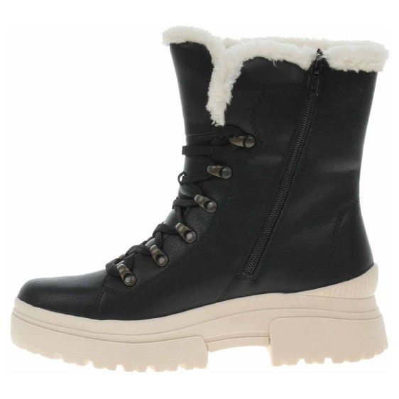 detail Dámska členkové topánky Rieker W0372-00 schwarz