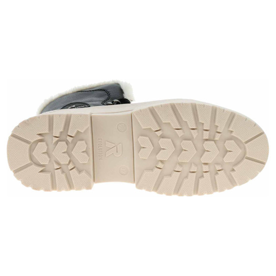 detail Dámska členkové topánky Rieker W0372-00 schwarz