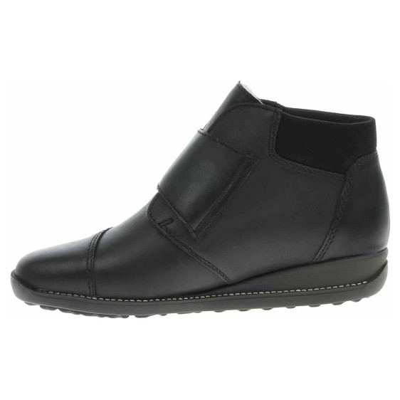 detail Dámska členkové topánky Rieker 44255-00 schwarz