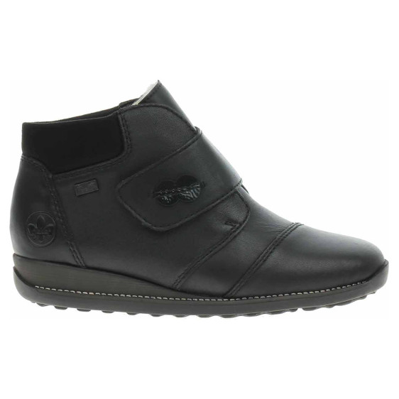 detail Dámska členkové topánky Rieker 44255-00 schwarz
