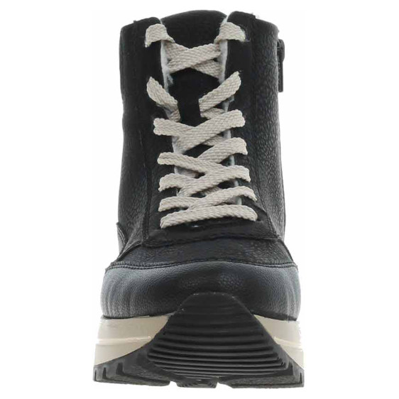 detail Dámska členkové topánky Rieker N4008-00 schwarz