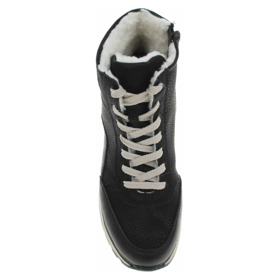 detail Dámska členkové topánky Rieker N4008-00 schwarz