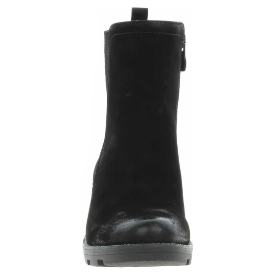 detail Dámske poločižmy Caprice 9-25227-41 black nubuc