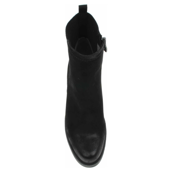 detail Dámske poločižmy Caprice 9-25227-41 black nubuc