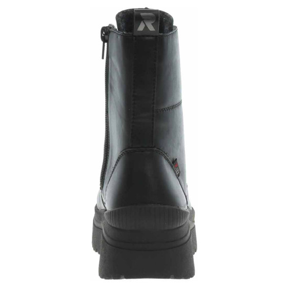 detail Dámska členkové topánky Rieker W0371-00 schwarz