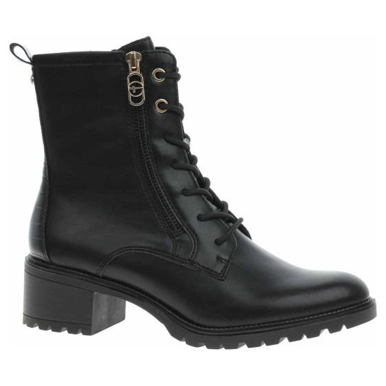 detail Dámska členkové topánky Tamaris 1-25241-43 black